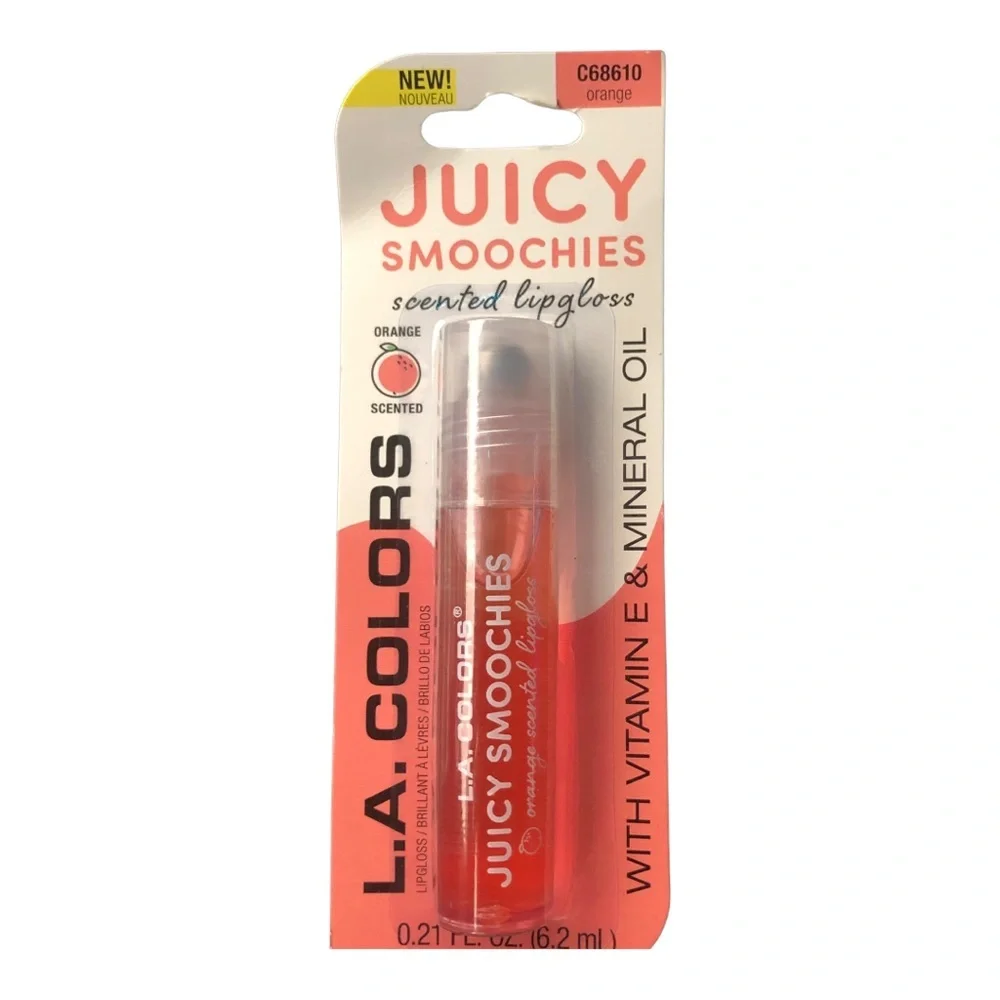 3pk‎ flavored vitamin E lipgloss strawberry grape coconut orange watermelon mint